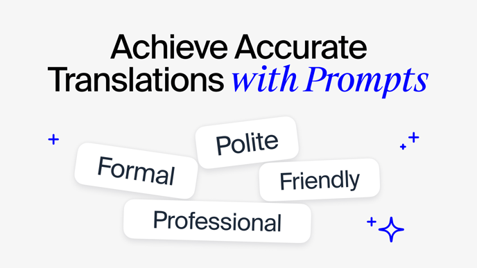 Translation Prompting